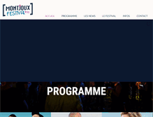 Tablet Screenshot of montjouxfestival.com